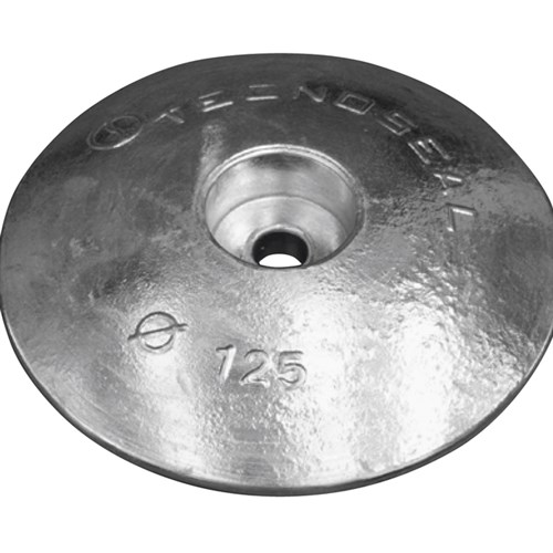 Disc anode single &Oslash;125mm Heavy - 00104p - 00104P