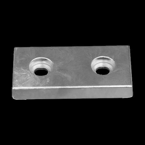 Bolt-on anode for Hull 210x100x30 H.C. 110 - 00238 - 00238AL