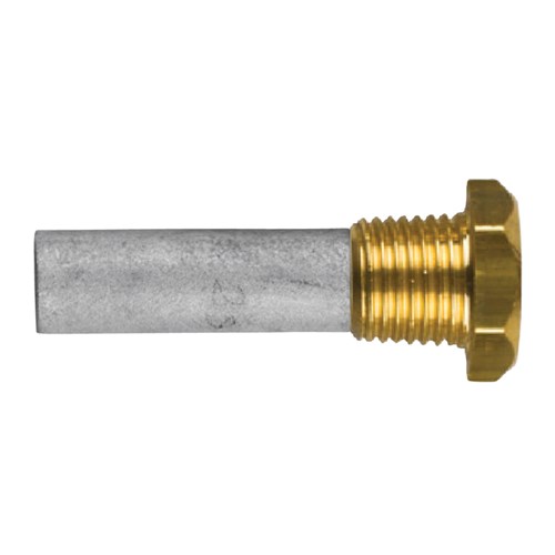 Yanmar Pencil anode &Oslash;12 L.32 comp. with brass plug th.3/8" - 01316t - 01316T