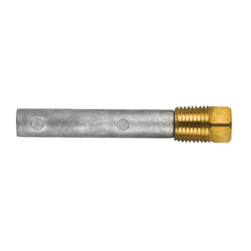 Caterpillar  pencil anode &Oslash; 10 L.55  plug th.1/4''bspt - 02021t - 02021T