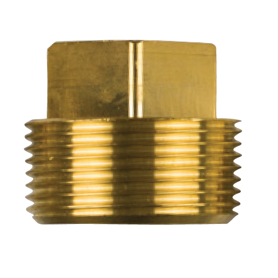 Caterpillar brass plug th. 1-1/4'' bspt - 02026tp - 02026TP
