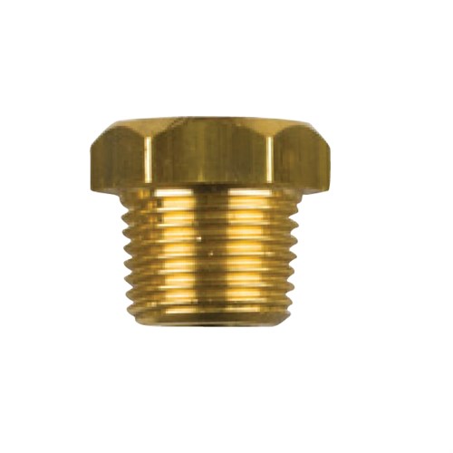 Caterpillar brass plug th. 1/2'' bspt - 02028tp - 02028TP