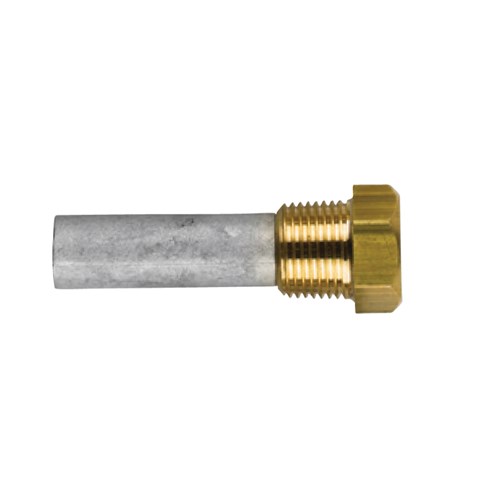 Caterpillar  pencil anode &Oslash; 12,5 L.38  plug th.3/8''GAS - 02029t - 02029T