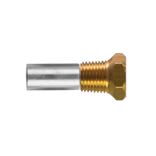 Bukh pencil anode &Oslash; 10 L.18 complete  plug th.1/4'' bspt - 02053t - 02053T