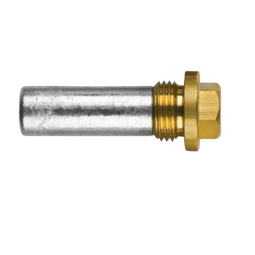 Scania pencil anode &Oslash; 17 L. 45 complete  plug th.1/2'GAS - 02200t - 02200T