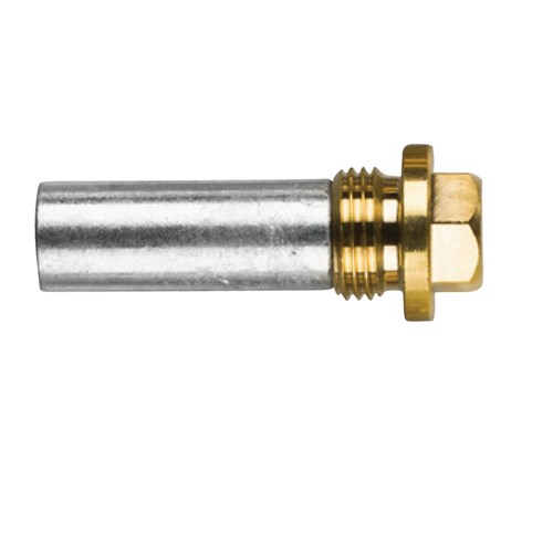 Scania pencil anode &Oslash; 17 L. 45 complete  plug th.1/2'GAS - 02201t - 02201T