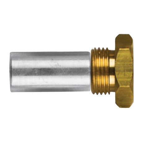 Lombardini pencil anode &Oslash;15 L.30 complete  plug 18X1,5 - 02353t - 02353T