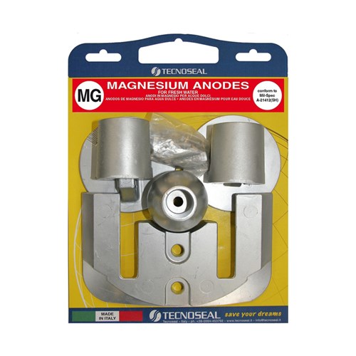 Mercruiser kit Bravo III (2004) in Magnesium with hardware - Kitbravoiii04mg - KITBRAVOIII-04-MG
