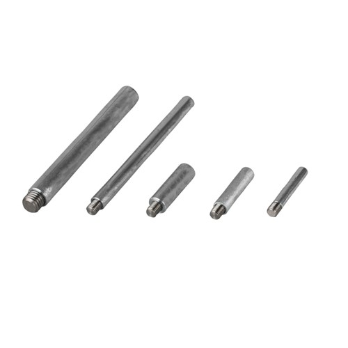UK type pencil anode with steel insert - Serie 20011 - 20010