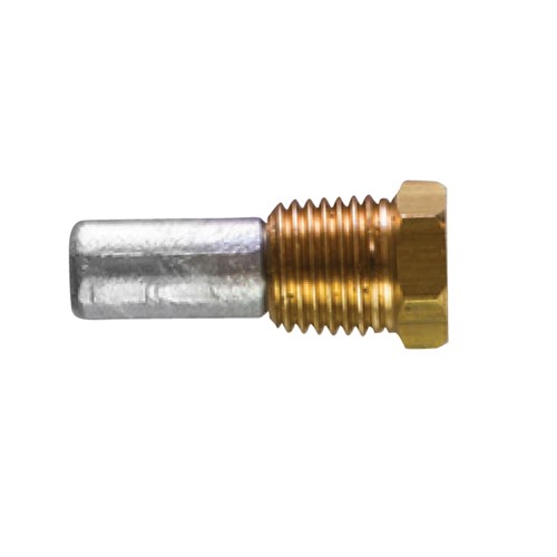 Pencil complete anode  &Oslash;3/8'' L=3/4'' thread=1/4''NPT - Tec e0b - TEC-E0B