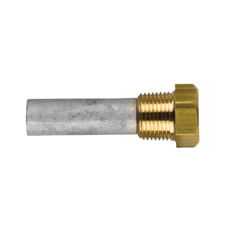 Pencil complete anode  &Oslash;1/2'' L=1-1/2'' thread=3/8''NPT - Tec e1e - TEC-E1E