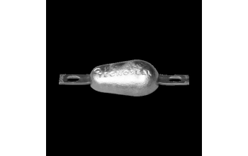 tear drop bolt-on anode 0,635kg with slotted holes H.C.200 - 00351 2 b - 00351-2-BMG