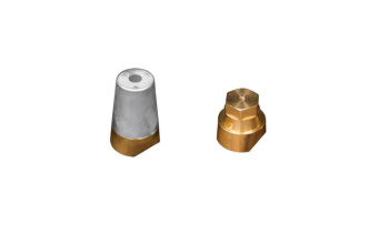 Radice out of standard exagonal prop nut  thread 3/4''W - 00410e 2 - 00410E/5