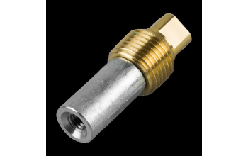 Volvo Penta pencil anode &Oslash;15,5 L.40  plug th.1/2'' Bspt - 00714tr - 00714TAL
