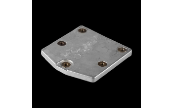 Mercury Zeus POD Trim Tab Aluminum Anode - 00843f - 00843AL