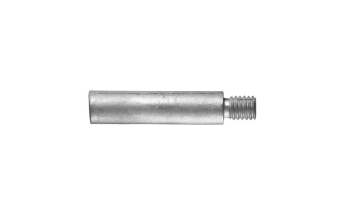 Pencil anode zinc only &Oslash;3/8'' L=2'' thread=1/4''UNC - Serie tec ez - TEC-E1H-Z